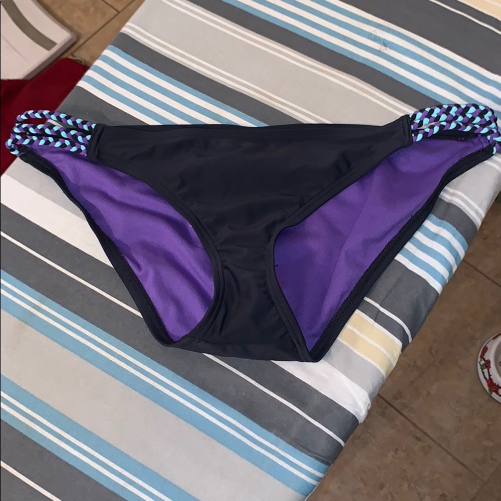 Large mossimo Black bikini bottom